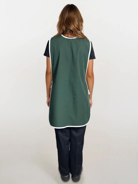 Ολόσωμη Ποδιά Σαμαράκι Πράσινη Με Λευκή Λεπτομέρεια Ολόσωμη Ποδιά Σαμαράκι Πράσινη Με Λευκή Λεπτομέρεια