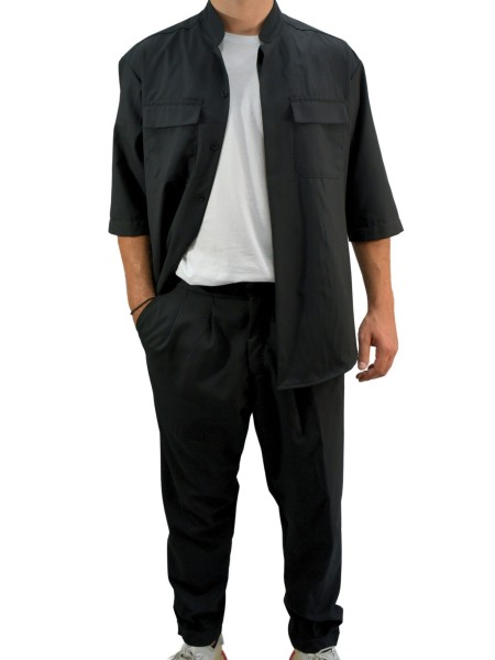 Πουκαμίσα Αντρική Μαύρη Elegant Πουκαμίσα Αντρική Μαύρη Elegant