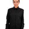Πουκάμισο Με Πέτο Γιακά Γυναικείο Μαύρο Πουκάμισο Με Πέτο Γιακά Γυναικείο Μαύρο