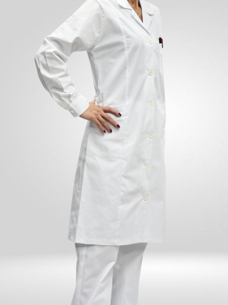 Ρομπα Νοσηλευτών-Ιατρών Γυναικεία Λευκή Ρομπα Νοσηλευτών-Ιατρών Γυναικεία Λευκή