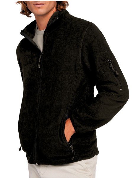 Ζακέτα Φλιζ Μαύρο Χρώμα Ζακέτα Φλιζ Μαύρο Χρώμα